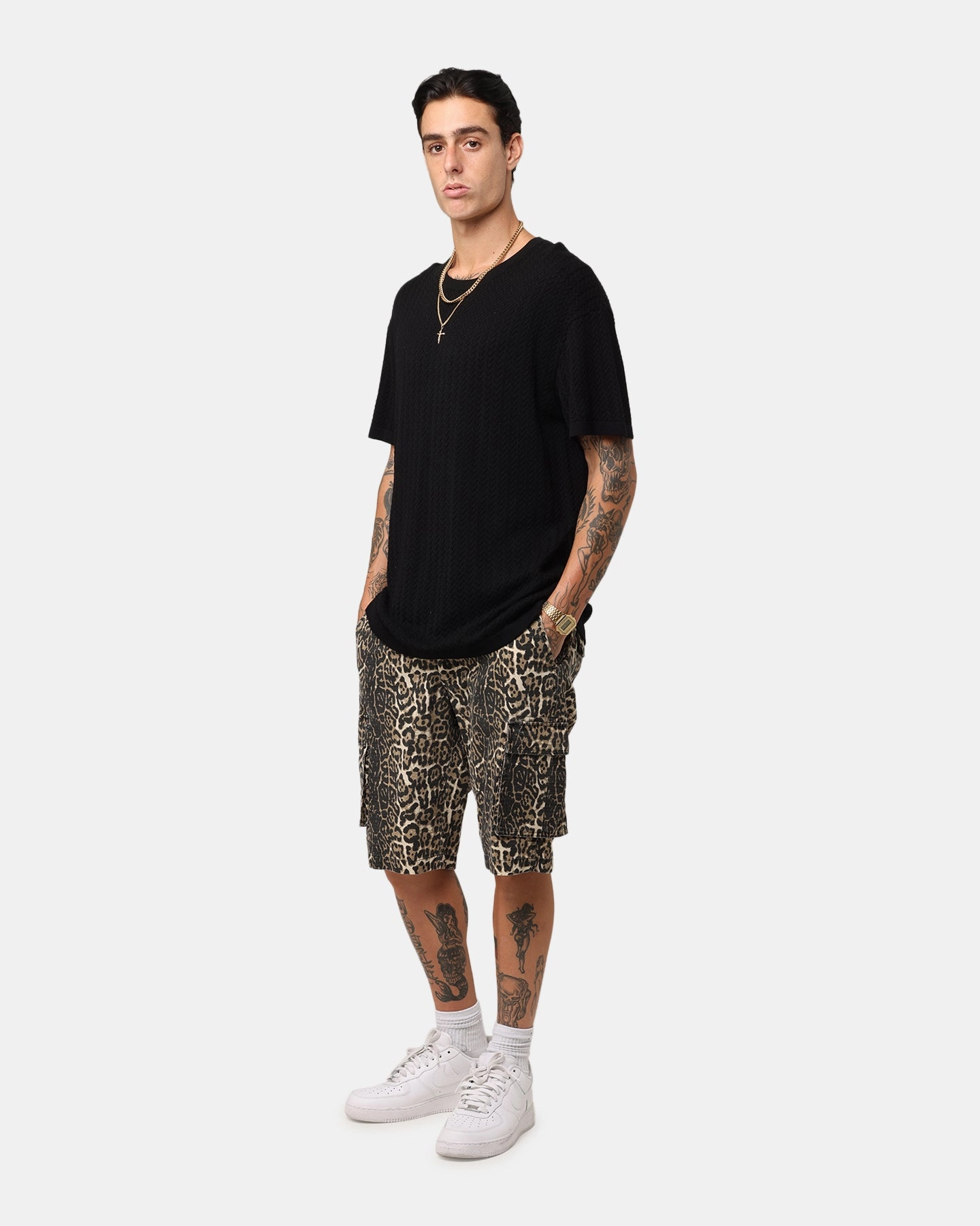 Lightweight Construction clean look XXIII Torrent Cargo Shorts Leopard