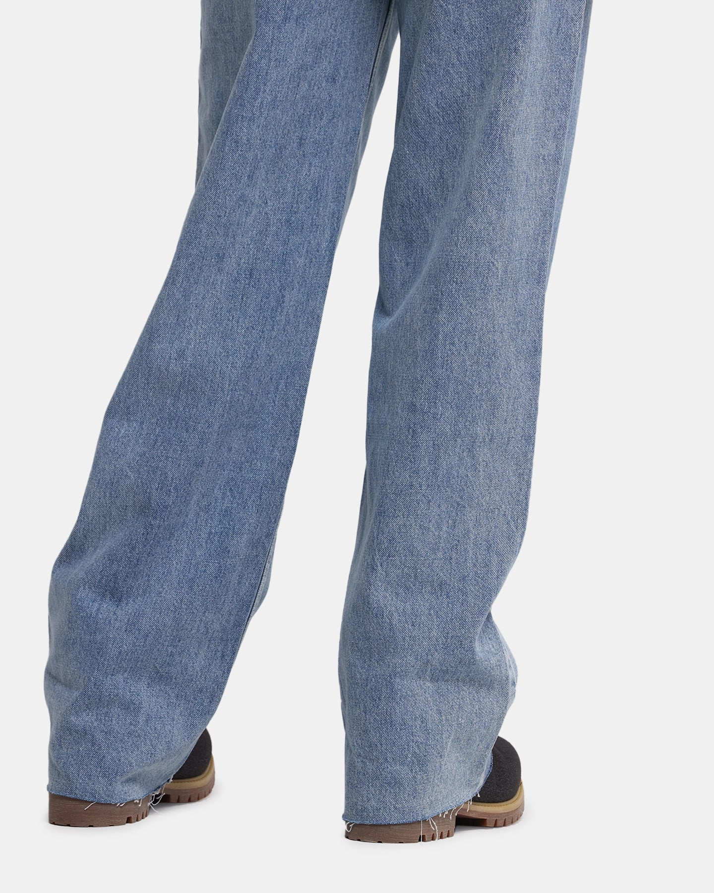 XXIII Women's Baggy Jeans Blue Denim Comfy Streetwear Fan Music Event Brushed Interior