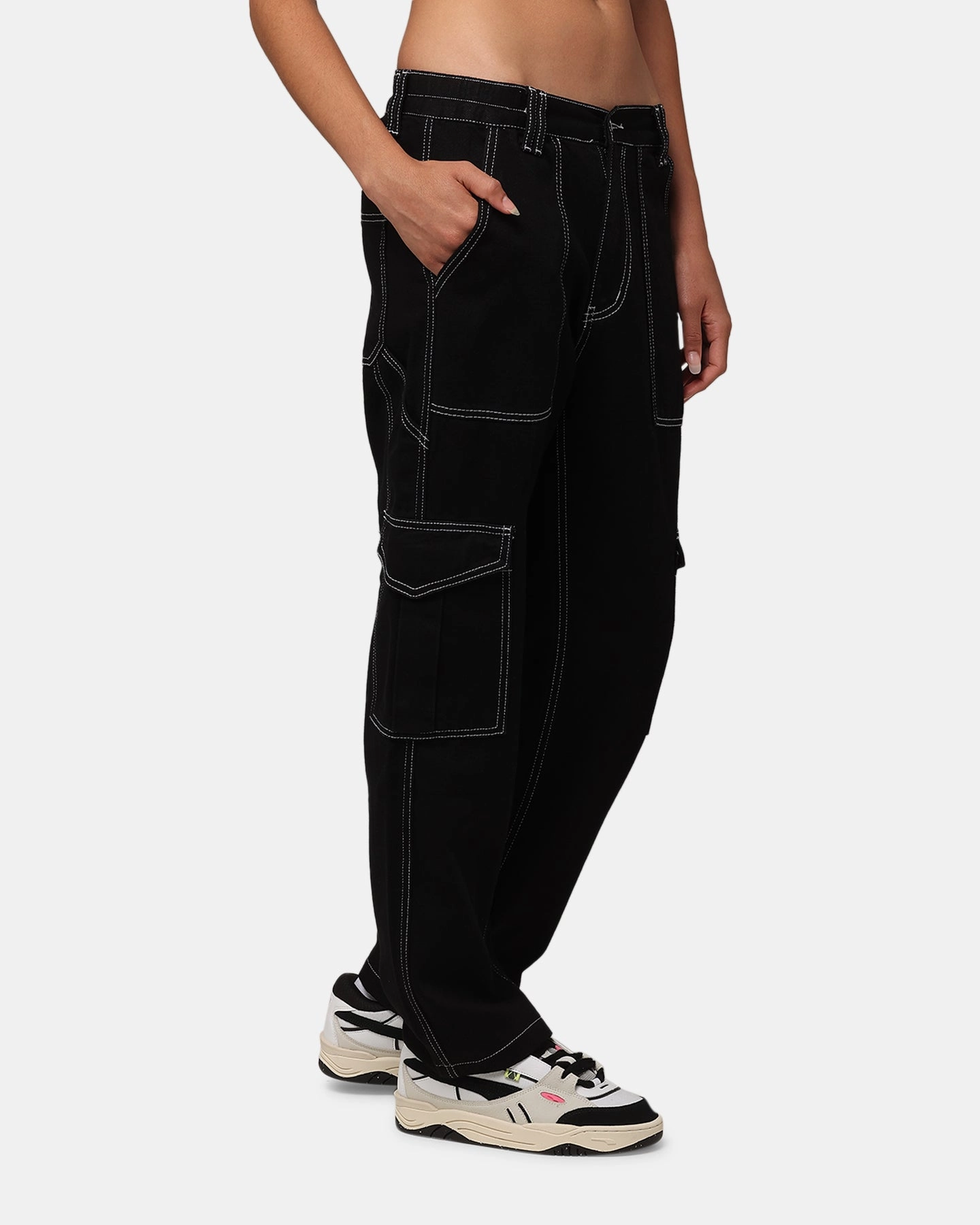 Stretch Fabric Minimal Shrinkage Fabric XXIII Women's Frankie Jeans Black