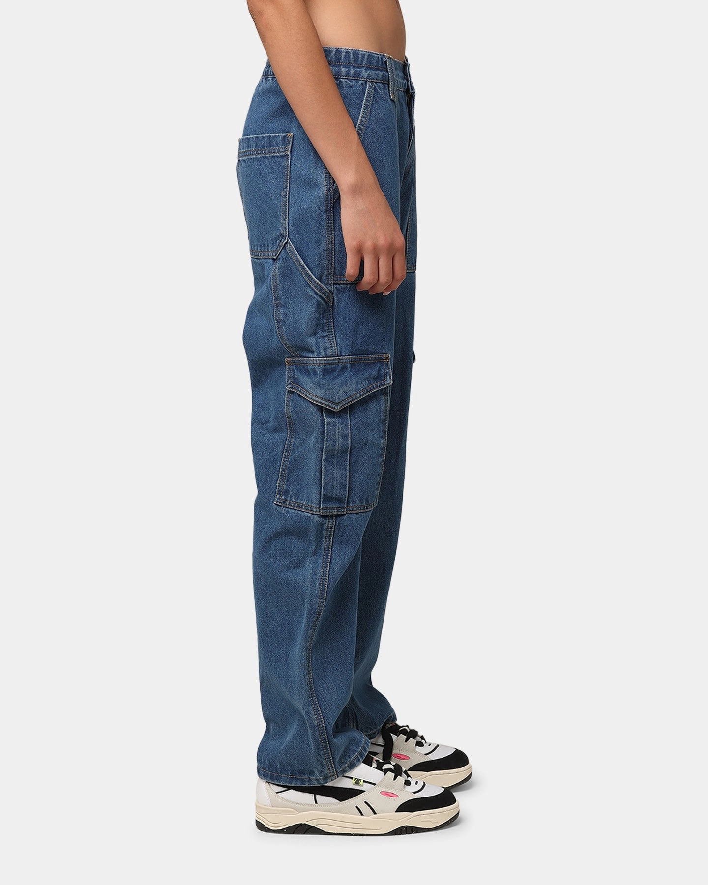 XXIII Women's Frankie Jeans Mid Blue Nature Lover Gym Ready Music Event Style Blend