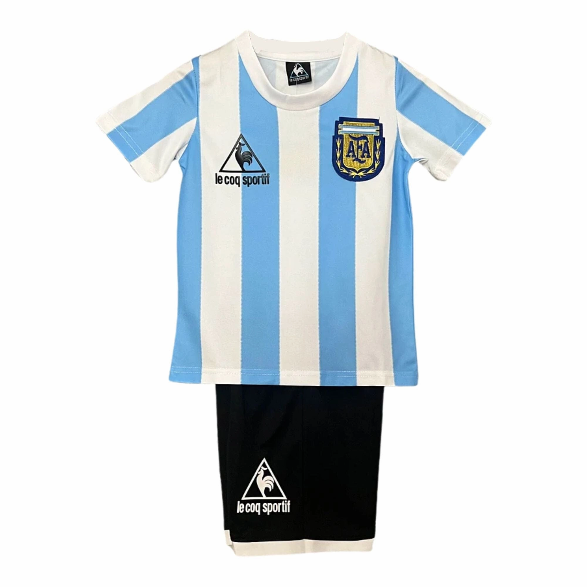 ARGENTINA 1986 HOME JERSEY KIDS RETRO EDITION Stretchable Seams