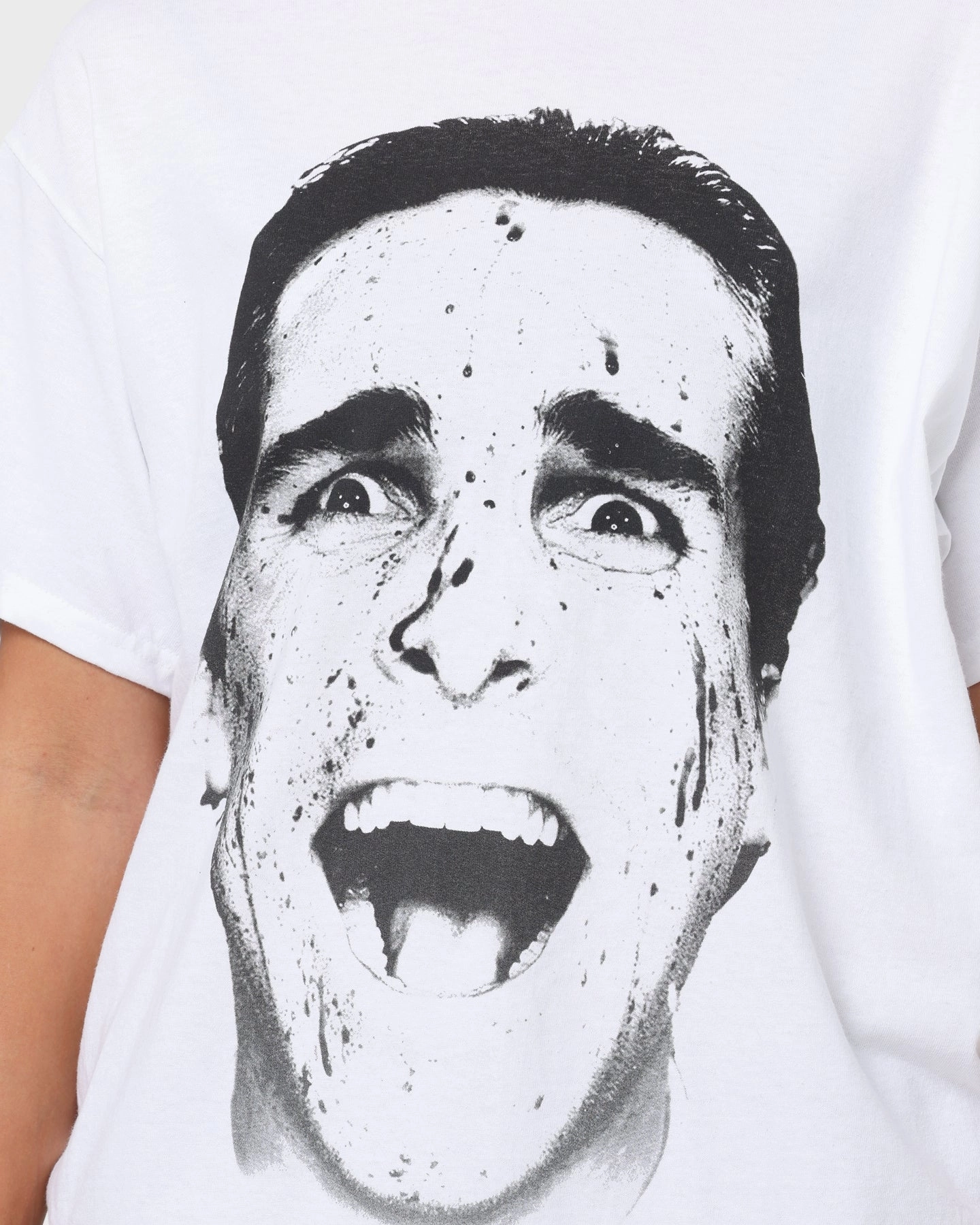 Goat Crew X American Psycho American Psycho Vintage T-Shirt White teenagers' right size