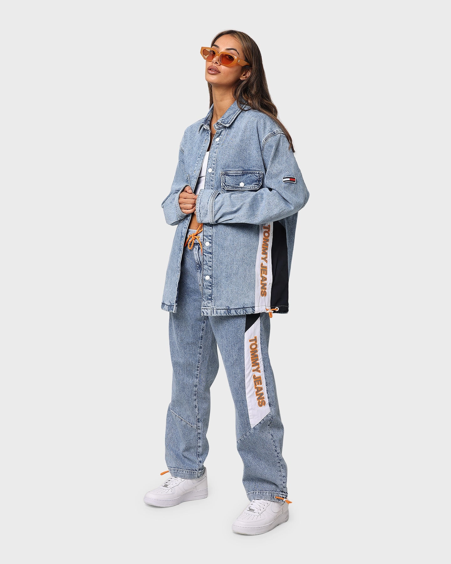 Tommy Jeans Denim Worker Shirt Shane Mix Lb Co Report Fashion Vibe