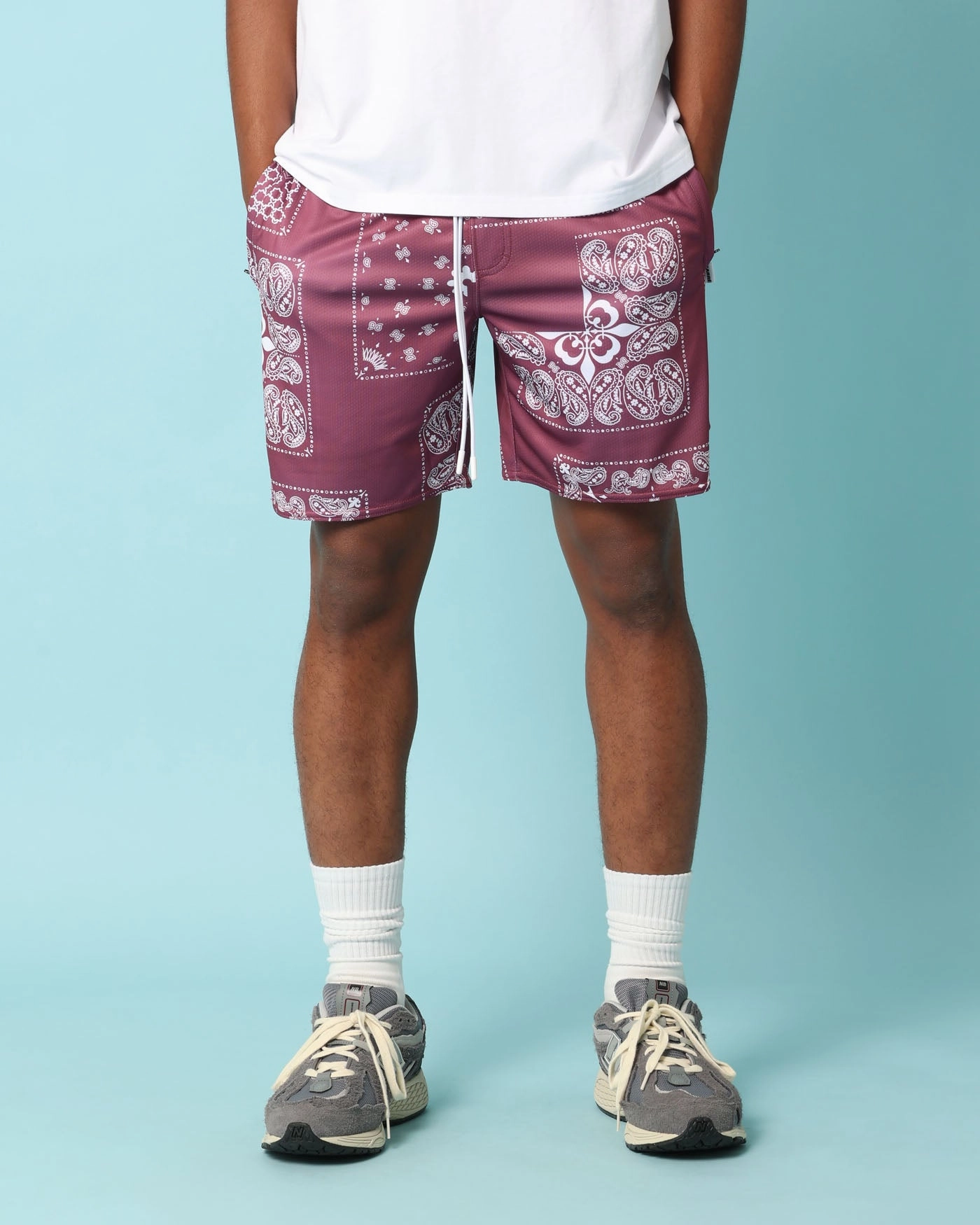 Carr?? Fragment Mesh Shorts Port Bold Statement Basic Look