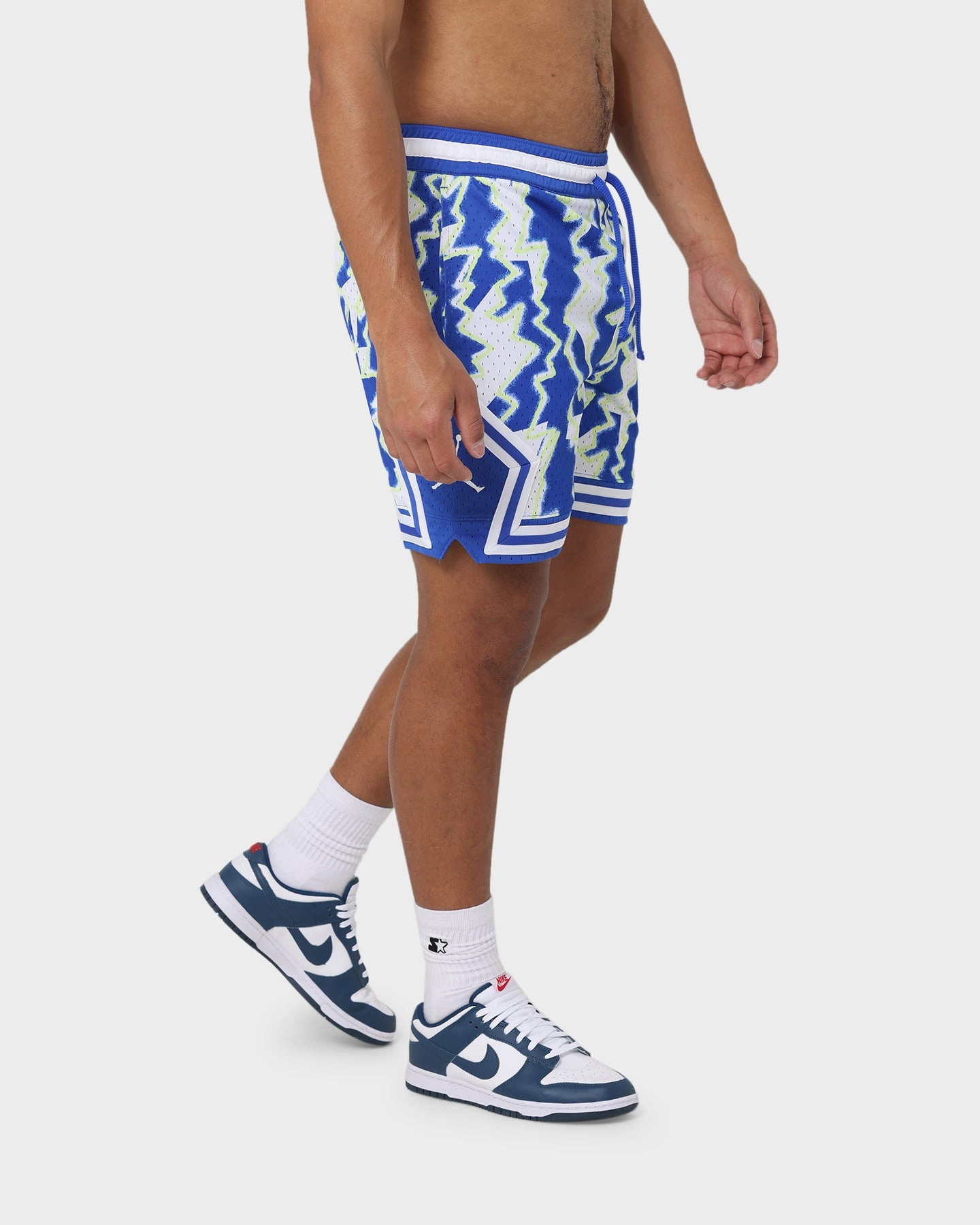 Jordan Dri-FIT Sport Barcelona Diamond Shorts Hyper Royal Performance Wear Chic Design