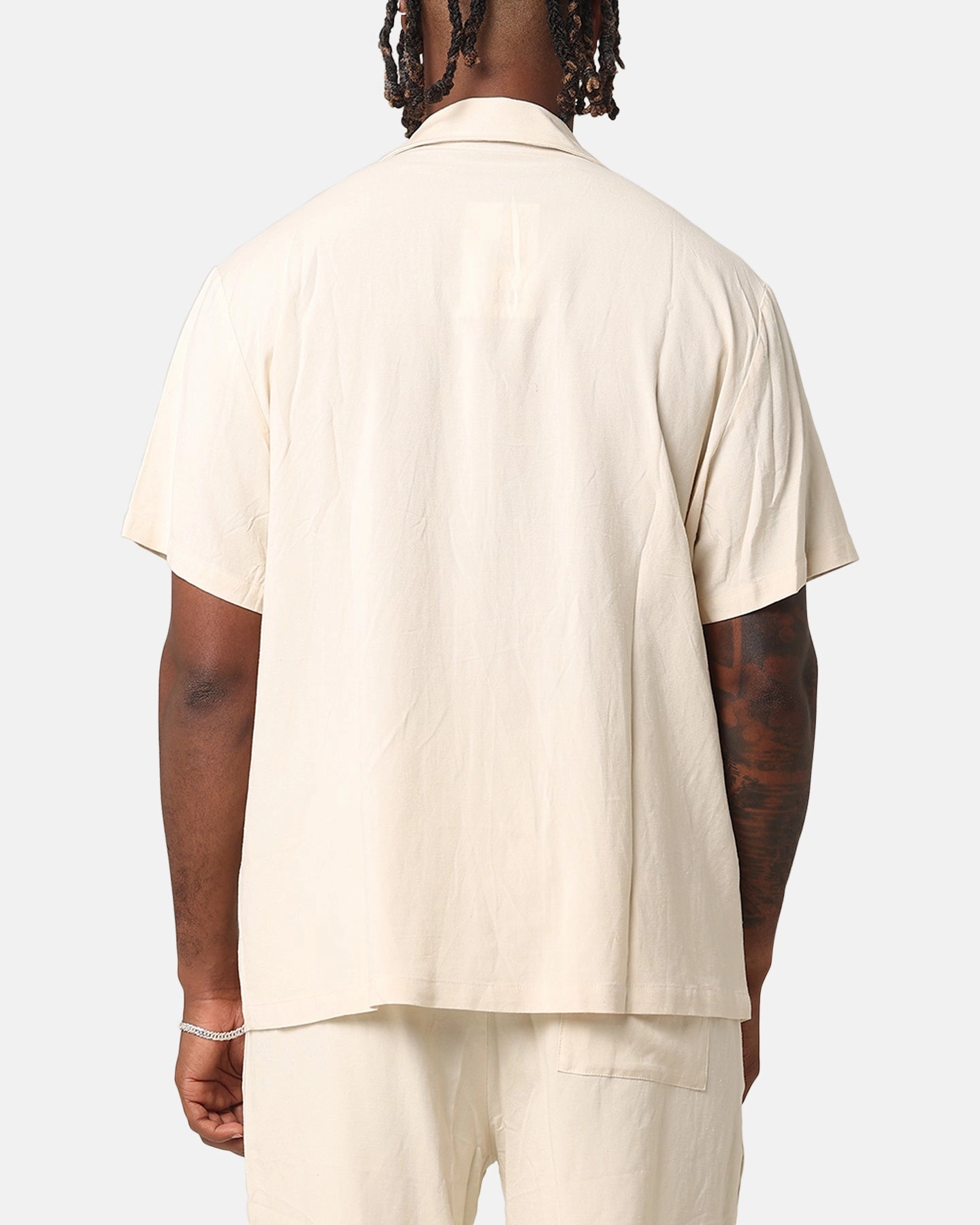 Outdoor Gear XXIII Desert Flower Linen Button Up Shirt Off White