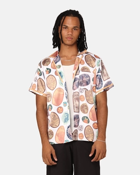 Earthy Palette Playboy Playcation Shirt White