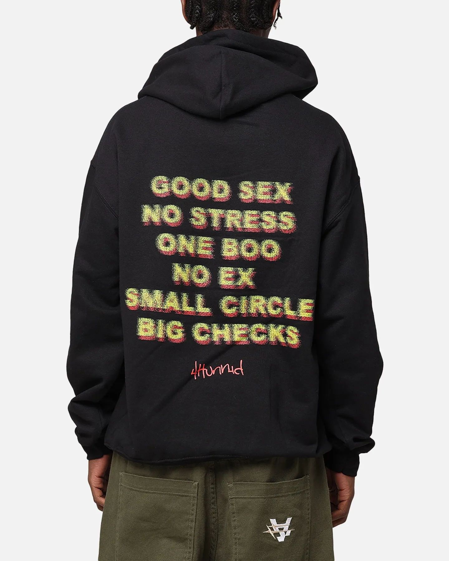 4HUNNID Good Sex Hoodie Black Merchandise