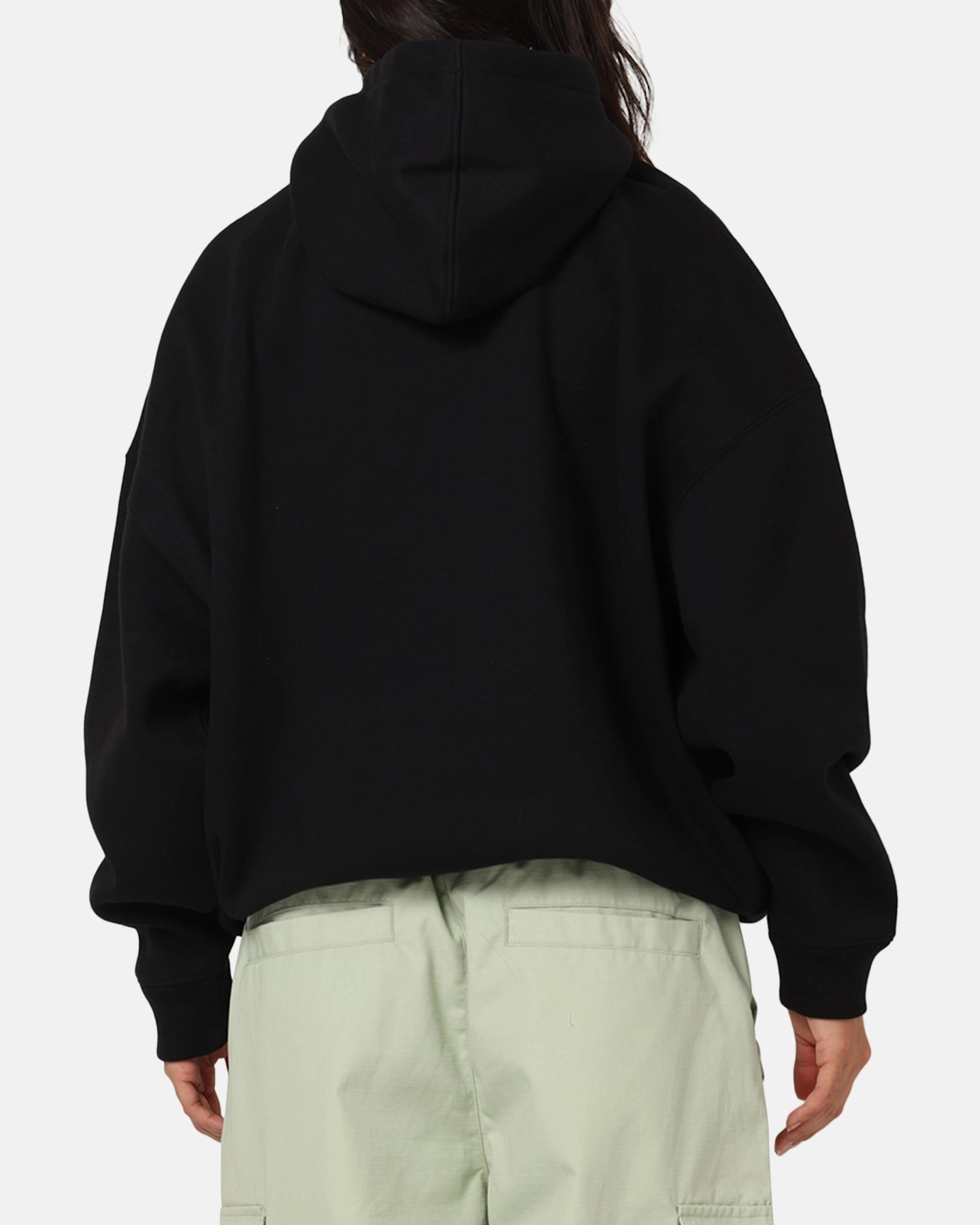 Backyard Chill Carre Slugger Script Hoodie Black