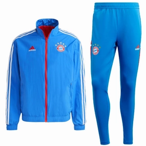 Bayern Munich pre-match presentation Soccer tracksuit 2023 - Adidas Flexible Outfit
