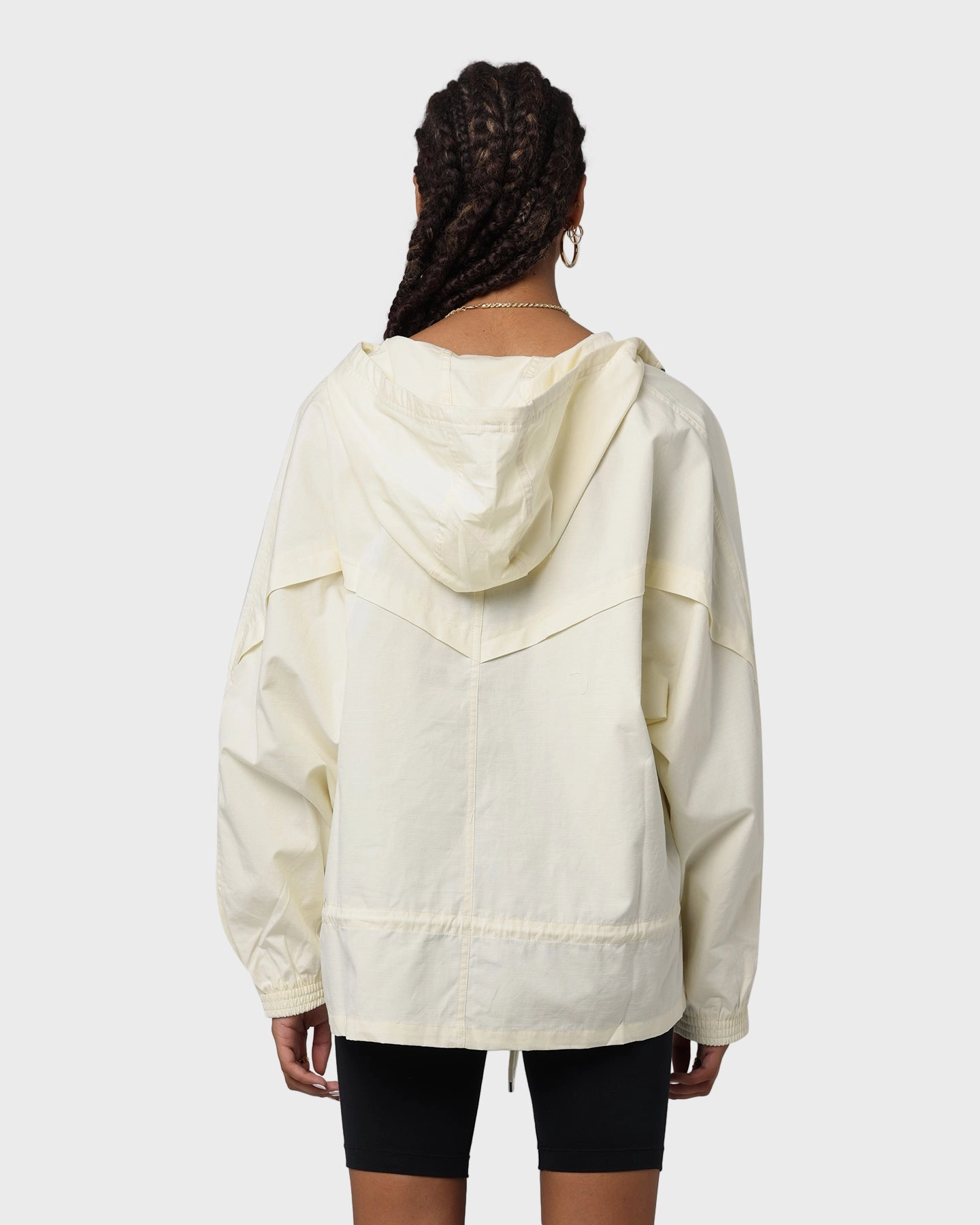 suitable for advertising campaigns Nike Women's Nike Sportswear Icon Clash Jacket Coconut Milk/White