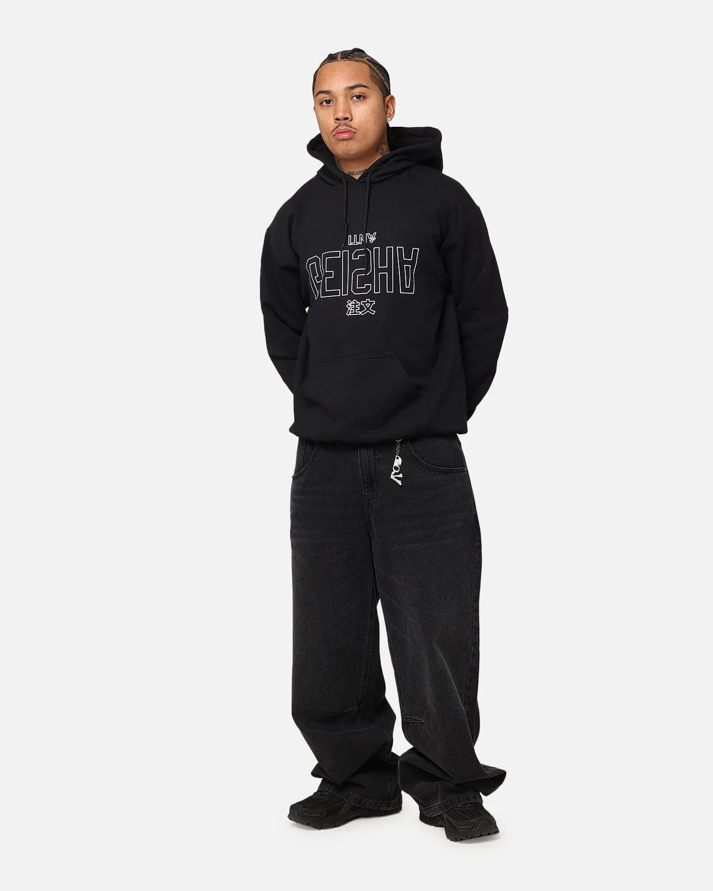 The Anti Order Geisha Hoodie Black Art