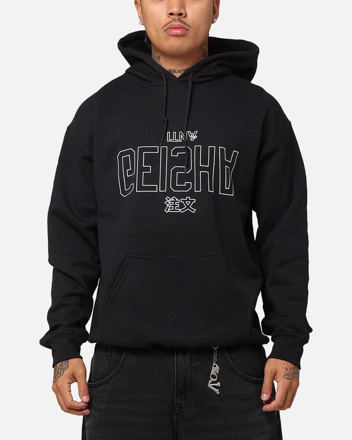 Street Comfort Account The Anti Order Geisha Hoodie Black