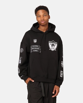 Closet Mitchell & Ness Los Angeles Raiders History Hoodie Faded Black