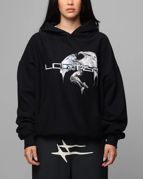 Loiter Chrome Deceiver Hoodie Black Threat