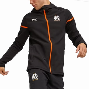 Soft to touch FadeResistant Color Olympique Marseille EU Casual hooded presentation tracksuit 2023/24 - Puma