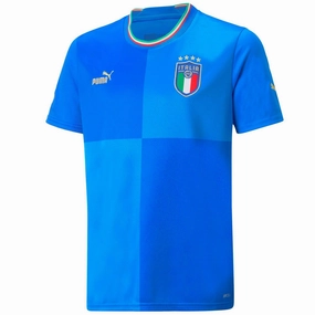 earring venue Kids - Italy national team Home soccer jersey 2022/23 - Puma